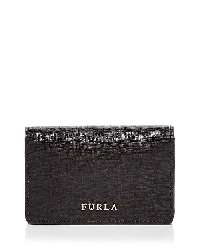 Furla Babylon Small Leather Card Case | Bloomingdale's