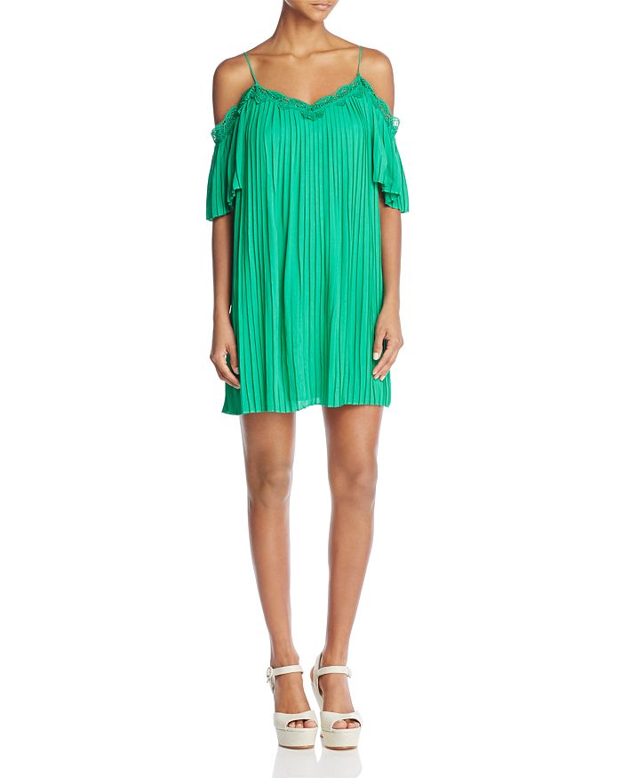 Alice and olivia cold shoulder dress sales