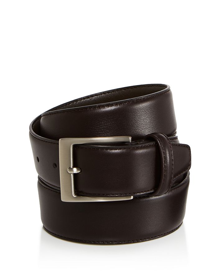 Canali Men\'s Basic Smooth Leather Belt | Bloomingdale\'s