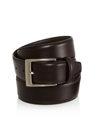 Canali Men's Basic Smooth Leather Belt | Bloomingdale's