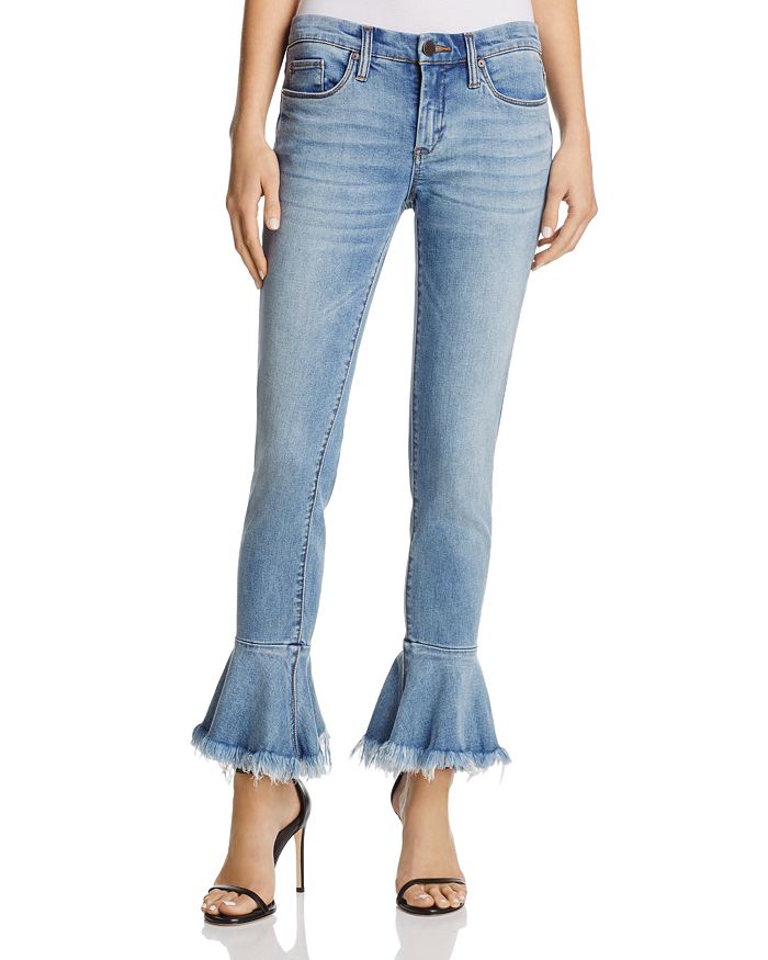BLANKNYC Flare-Cuff Jeans | Bloomingdale's