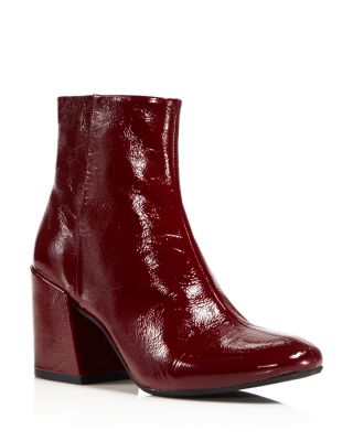kenneth cole patent leather boots