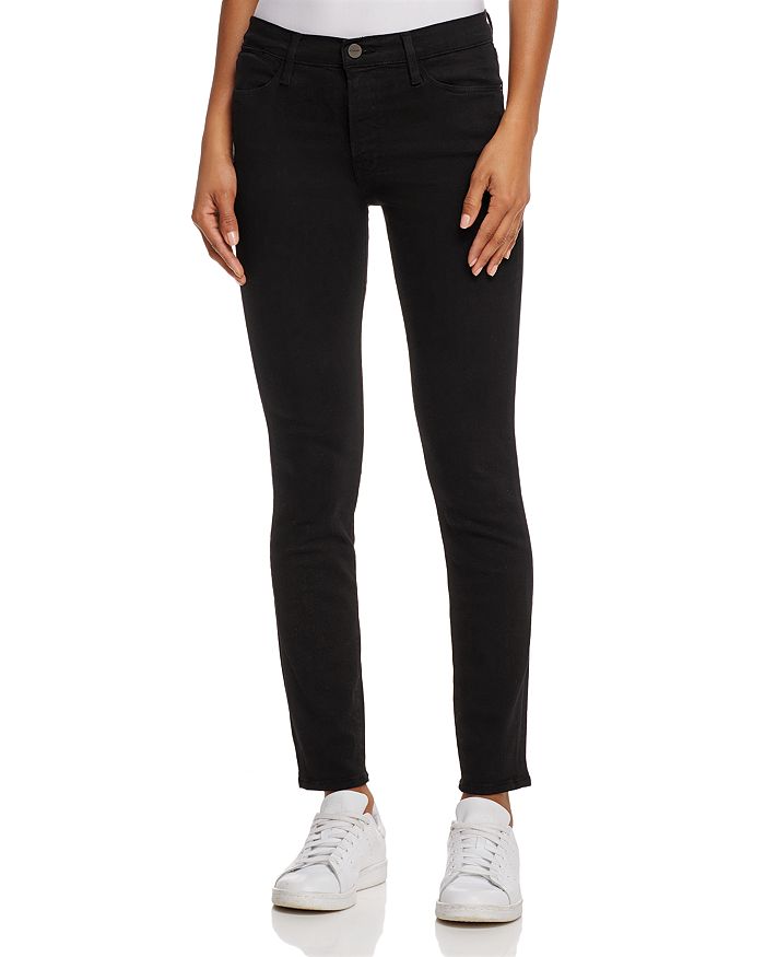 Le High Ankle Skinny Jeans in Film Noir