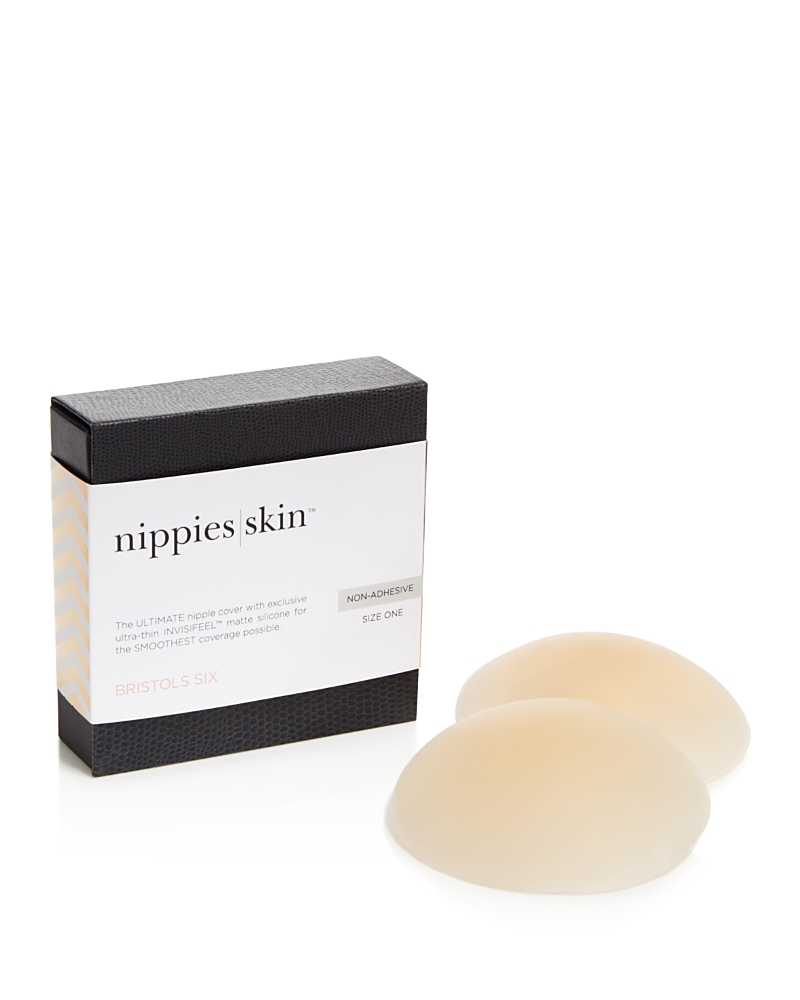 Bristols Six Nippies By Skin Reusable Nonadhesive Nipple Covers In Crème