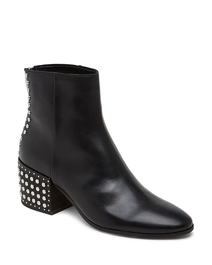 Dolce vita white studded booties new arrivals