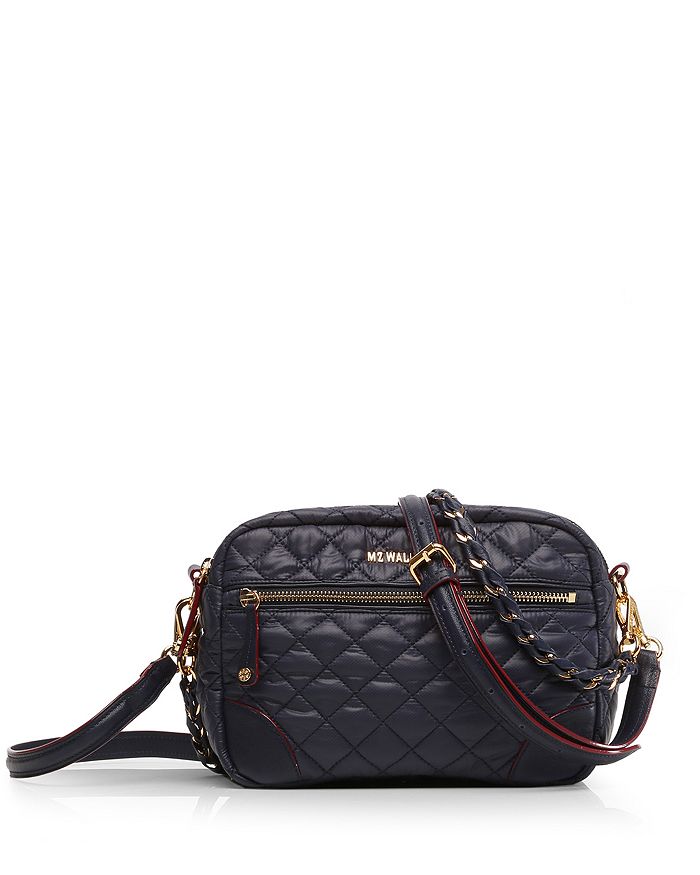Mini Crosby Quilted Crossbody Bag in Black