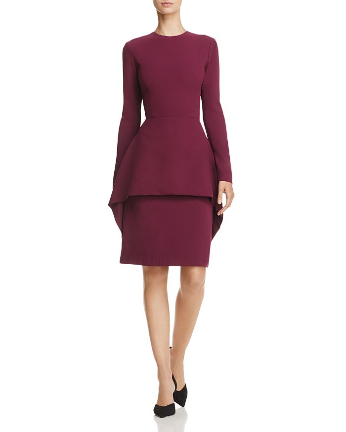 Alice and olivia deals peplum dress
