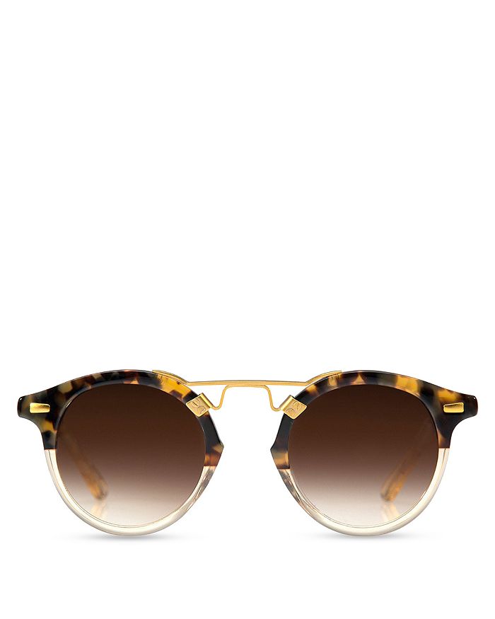Krewe Women's Round Sunglasses - Gold