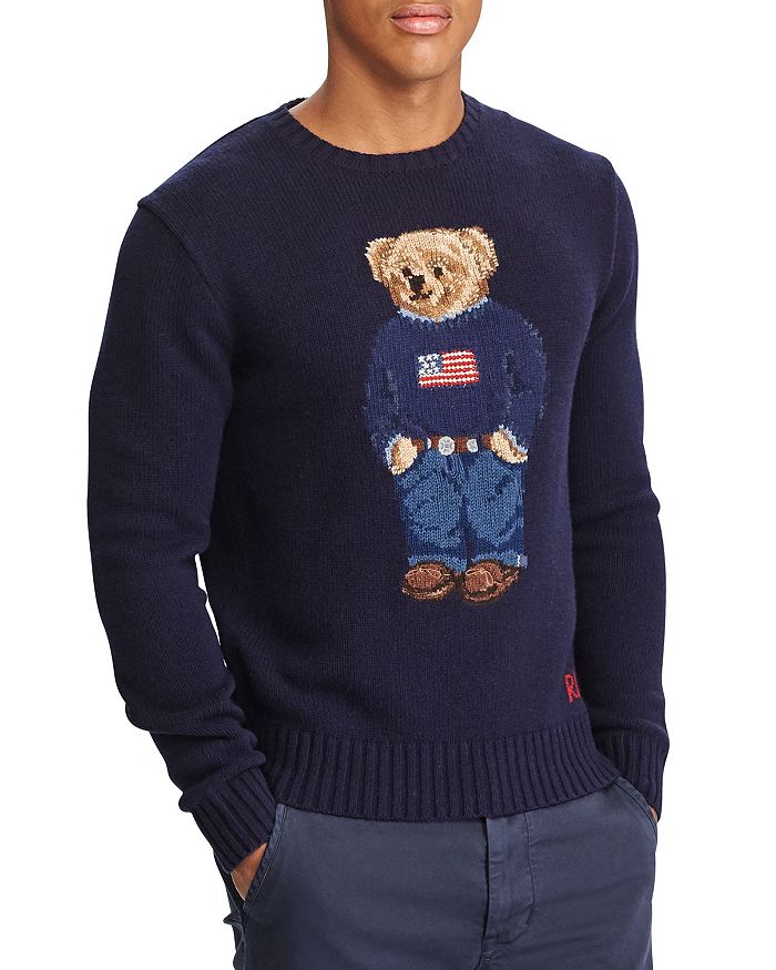 grootmoeder Herhaald tank Polo Ralph Lauren Iconic Polo Bear Sweater | Bloomingdale's