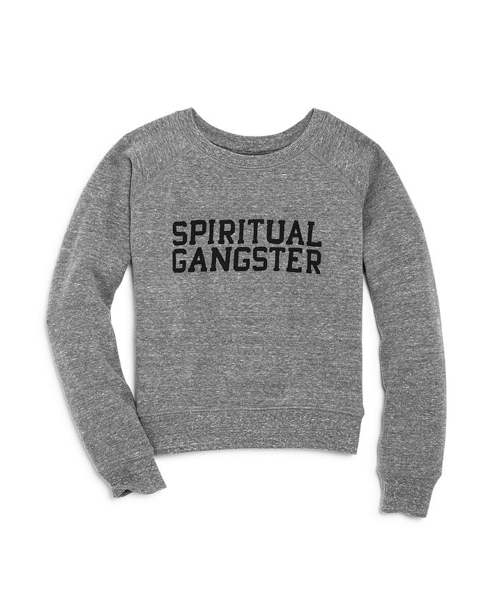 Spiritual gangster varsity hotsell sweatshirt