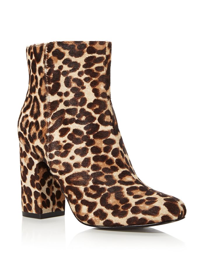 Charles david leopard on sale booties