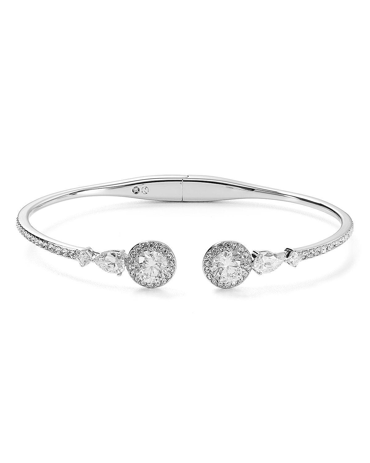 Nadri Pave Detail Hinge Bracelet