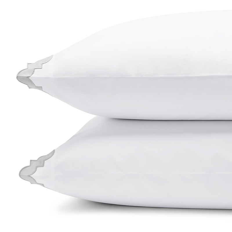 Matouk Aziza King Pillowcase, Pair In Silver