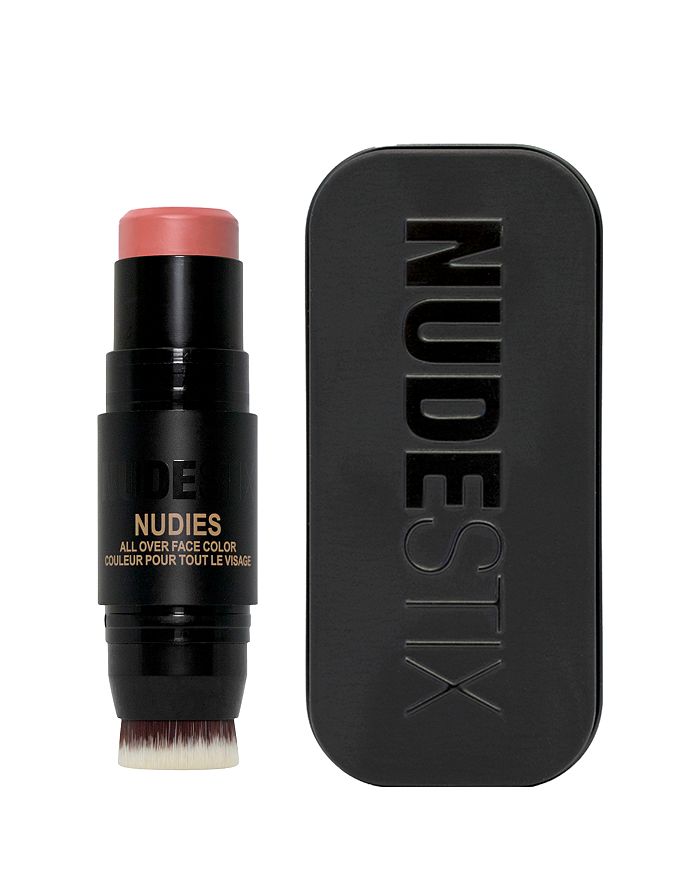 Shop Nudestix Nudies Matte All Over Face Blush & Bronze In Naughty N' Spice (matte)