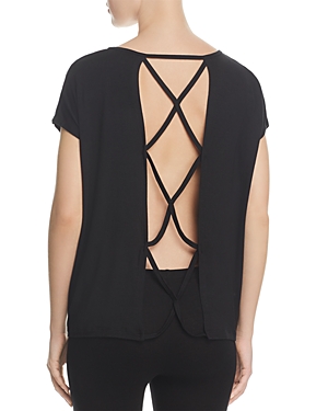 Yoga Strappy Open Back Top