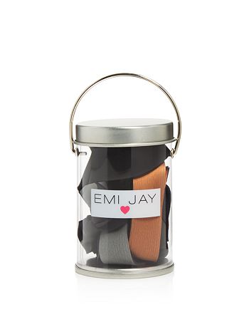 Emi Jay Metallic Flexx Hair Ties Set Of 6 Bloomingdale S