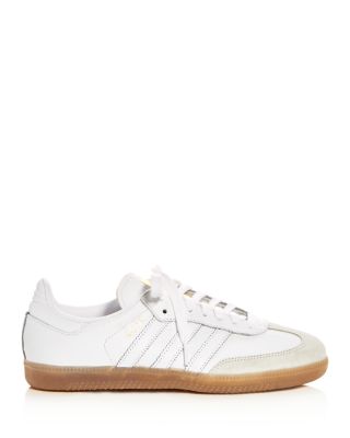 Adidas Women's Samba Leather Lace Up Sneakers Bloomingdale's