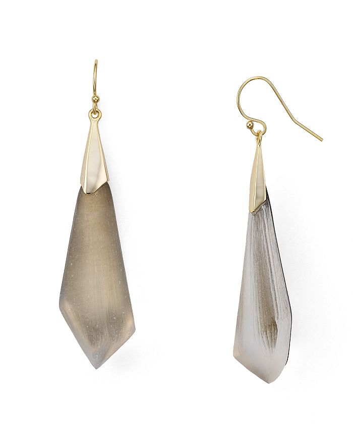 ALEXIS BITTAR FACETED WIRE EARRINGS,AB00E121059