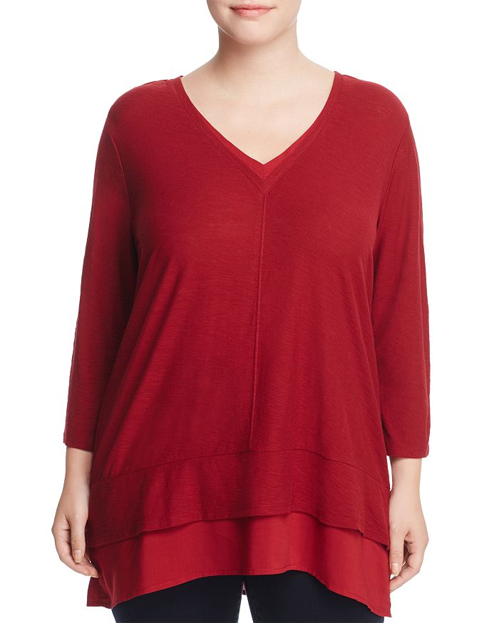 Vince camuto layered look top sale