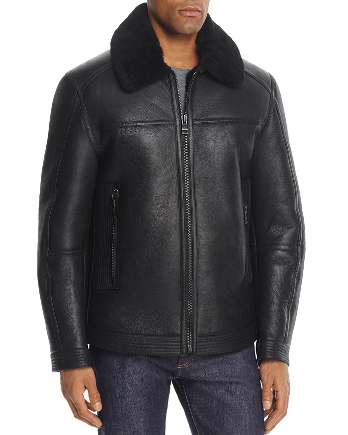 Andrew Marc Irving Shearling Jacket | Bloomingdale's