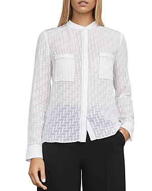 Bcbgmaxazria Crosby Textured Top at Bloomingdale's