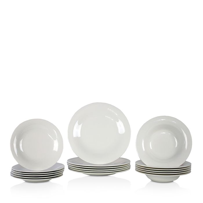 Villeroy & Boch New Cottage 18-piece Dinnerware Catering Set In White