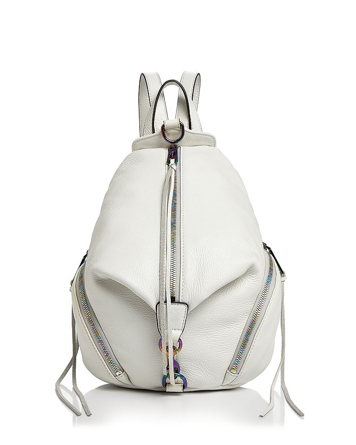 Rebecca minkoff julian medium leather backpack best sale