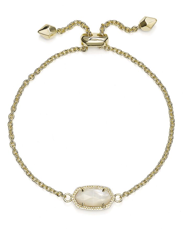 Shop Kendra Scott Elaina Birthstone Bracelet In June/ivory Pearl