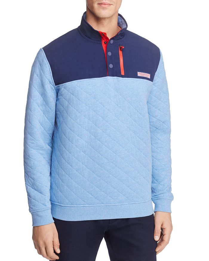 Vineyard vines outlet quilted pullover