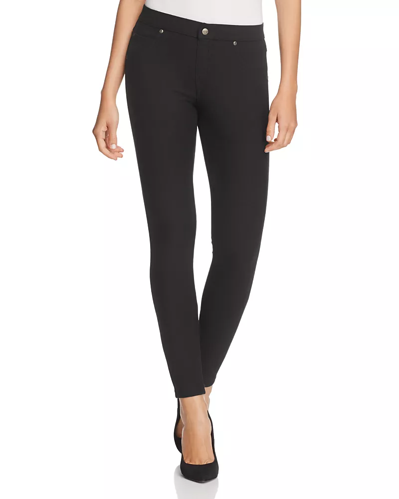 Hue Fleece-Lined Denim Leggings