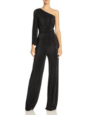 alice and olivia pleated jumpsuit
