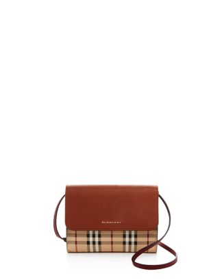 Burberry Loxley Small Leather Crossbody | Bloomingdale's