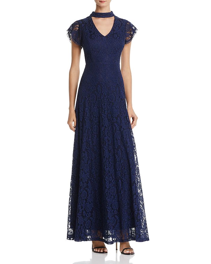 AQUA Lace Maxi Dress - 100% Exclusive | Bloomingdale's