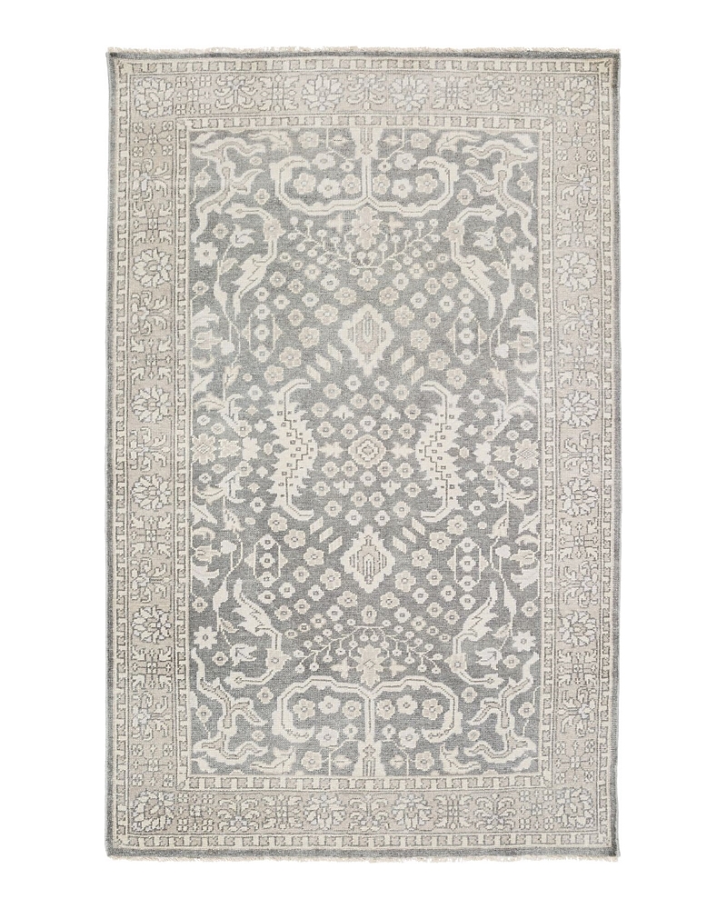 Surya Cappadocia Area Rug, 2' X 3' In Charcoal/moss/sage