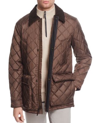 Cole Haan Quilted Elbow Patch Jacket Bloomingdale s