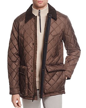 Cole Haan - Quilted Elbow-Patch Jacket