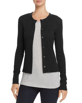 theory ribbed cardigan