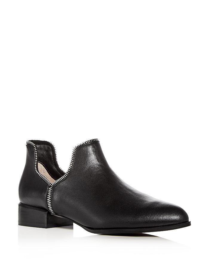 SENSO Women s Bailey VII Leather Low Heel Booties Bloomingdale s