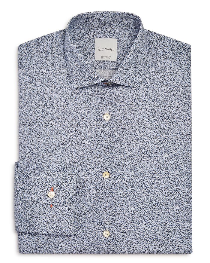 Paul Smith Micro Floral Slim Fit Dress Shirt | Bloomingdale's