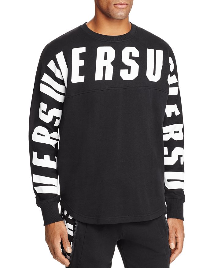 Versus Versace Logo Crewneck Sweatshirt | Bloomingdale's