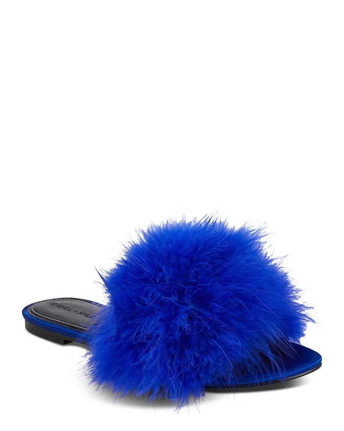 Kendall kylie fur slides store