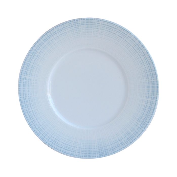 Shop Bernardaud Saphir Bleu Bread & Butter Plate In White