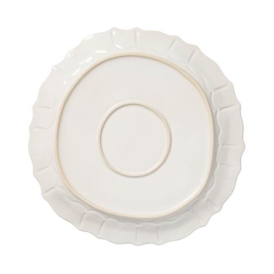 Incanto Stone White Baroque Round Platter