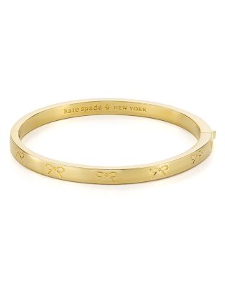 kate spade new york - Engraved Bow Bangle