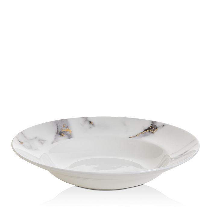 Prouna Marble Soup Bowl In Venice Fog