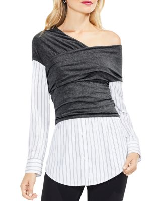 vince camuto layered look top