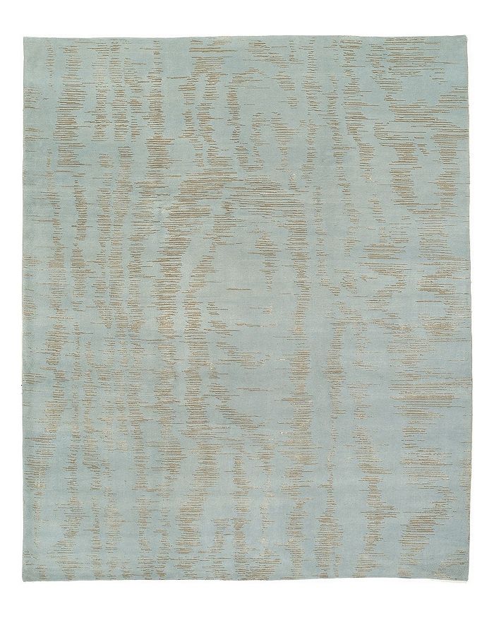 Tufenkian Artisan Carpets Moire Modern Collection Area Rug, 12' X 16' In Golden Mist