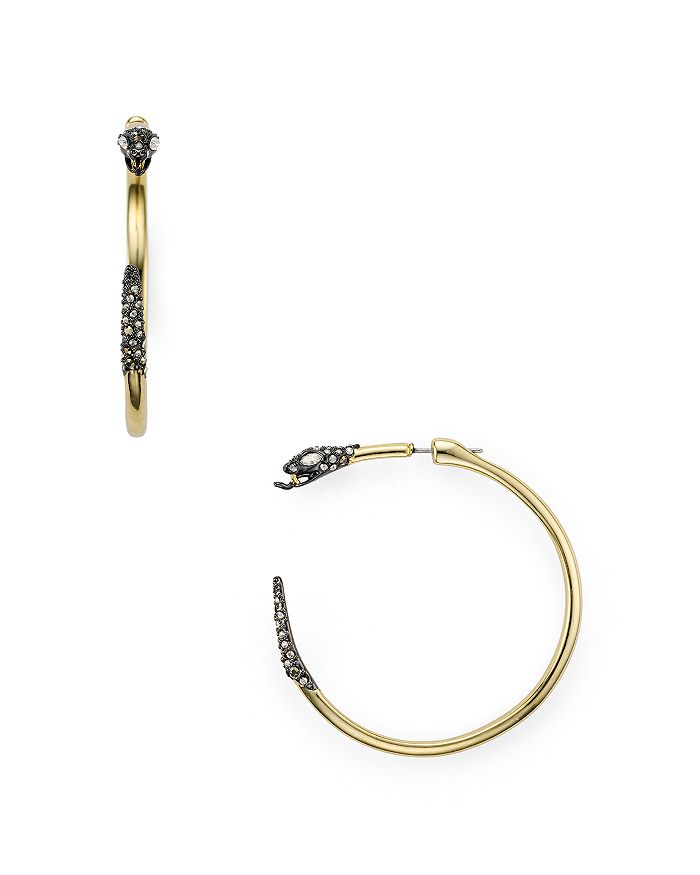 Alexis Bittar Two Part Snake Hoop Earrings Bloomingdale s