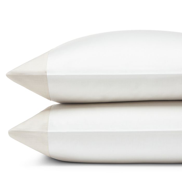Sferra Larro Standard Pillowcase, Pair - 100% Exclusive In Natural