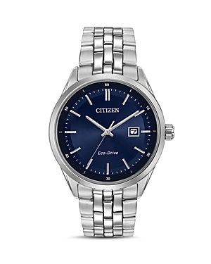 Citizen Dress Watch, 41mm In Blue/silver